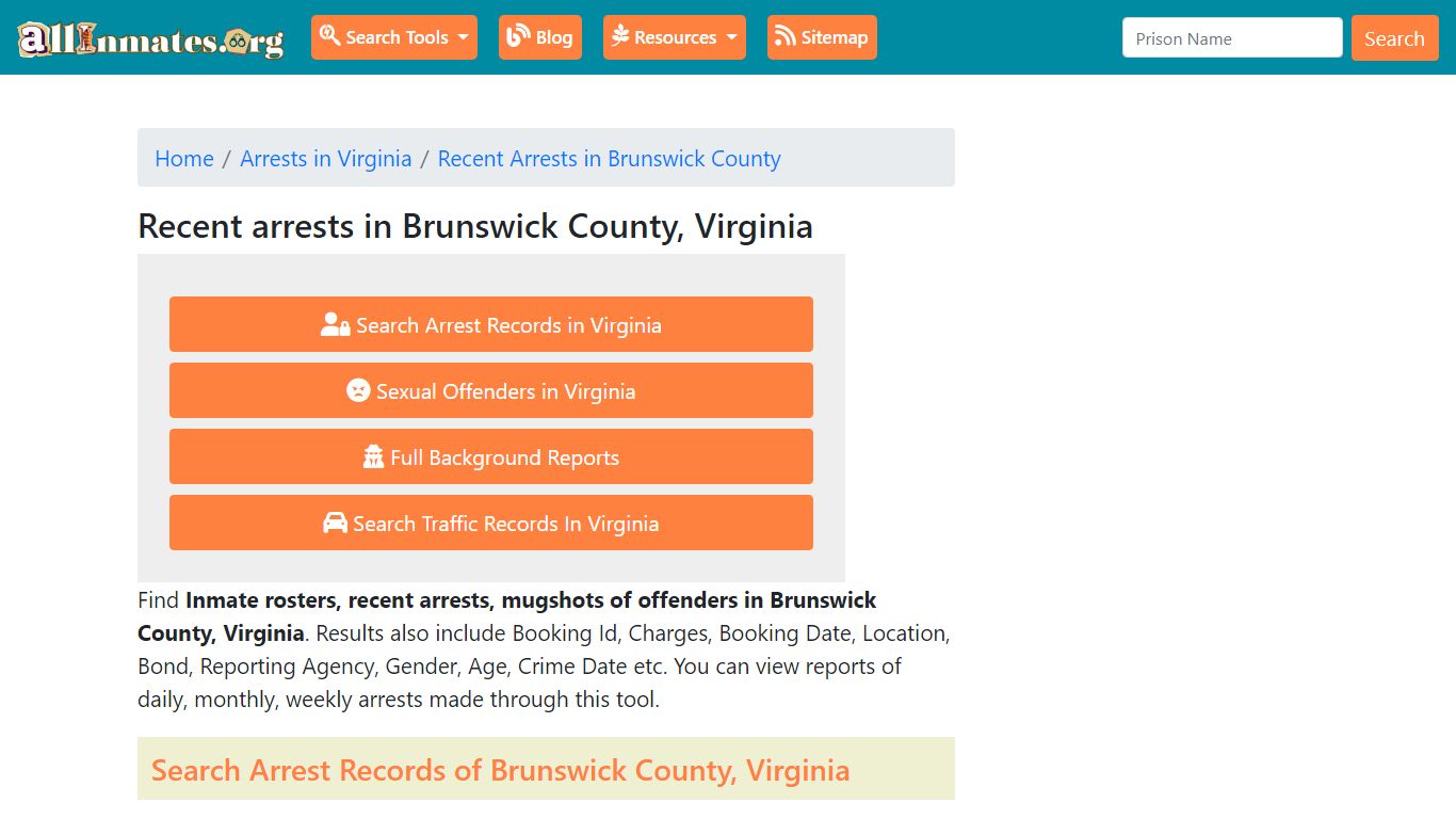 Recent arrests in Brunswick County, Virginia | Mugshots, Rosters ...